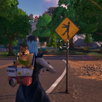 Fortnite - Terceira placa de zumbi capa