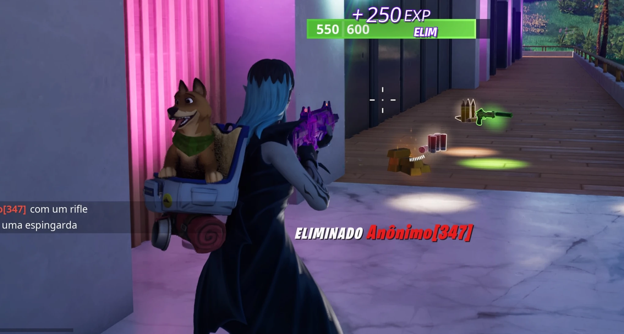 Fortnite: Cause dano a jogadores inimigos até 10 segundos após usar uma porta