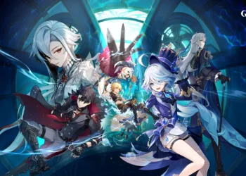 Genshin Impact - Lista completa de troféus (PS4 e PS5) Genshin Impact - Wallpaper Full HD - Stars Shining Depths 01