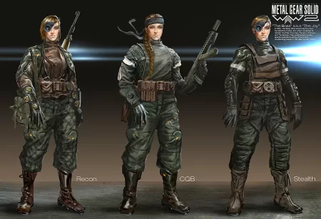Metal Gear - MGS WWII - Boss variations
