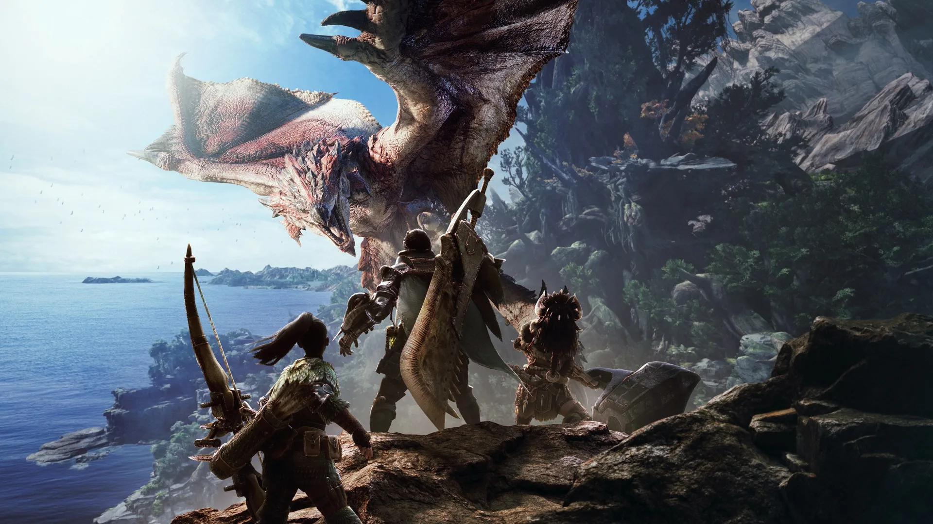 Monster Hunter World terá beta aberto na próxima semana no PS4! Monster Hunter World - Wallpaper Capa 20-10
