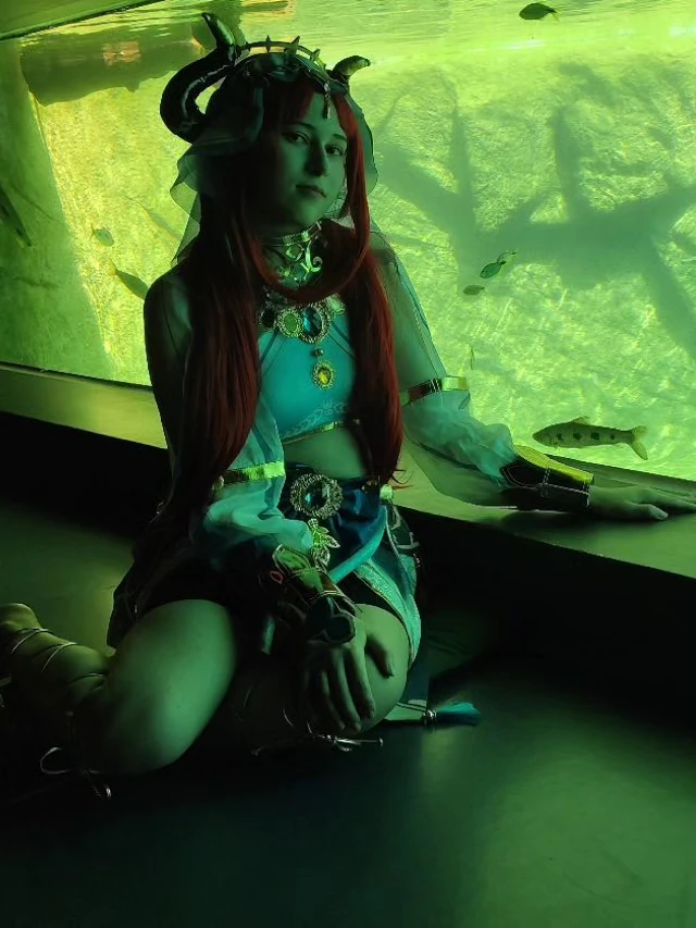 O belo cosplay da Nilou, de Genshin Impact, da Lara - capa 01