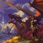 World of Warcraft Dragonflight - capa Wallpaper