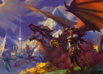 World of Warcraft Dragonflight - capa Wallpaper