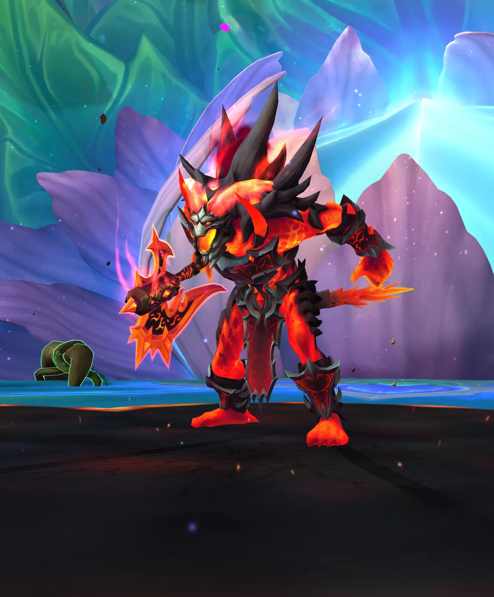World of Warcraft - Fyrakk e o machado lendário