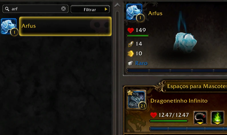 World of Warcraft - Mascote Arfus 006