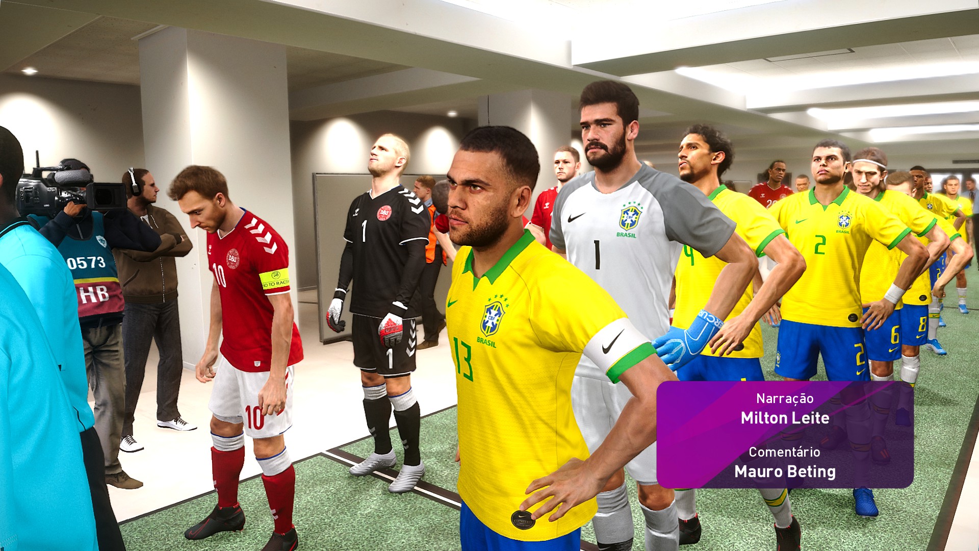 eFootball PES 2020 - Brasil vs Dinamarca - PC Screenshot 02