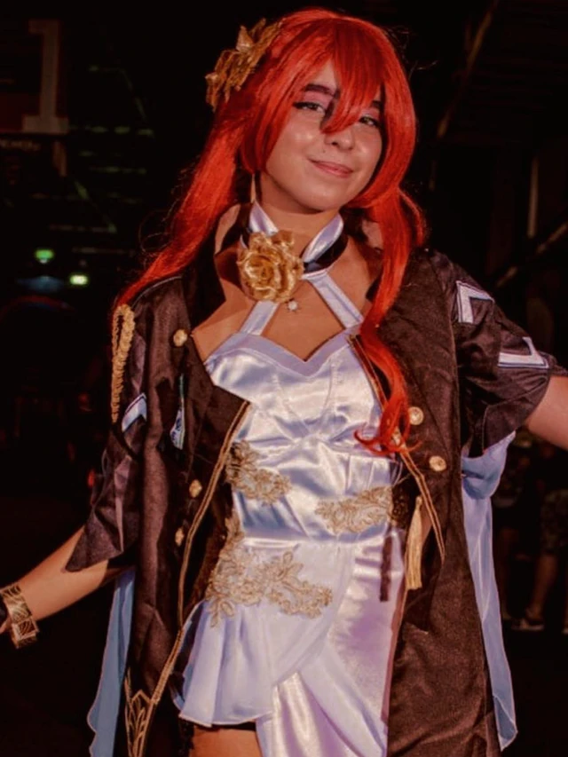 Belo cosplay da Himeko, de Honkai Star Rail, da Fersunny