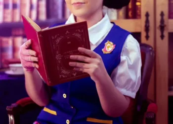 Belo cosplay da Princesa Isla, de Barbie Escola de Princesa - capa 02