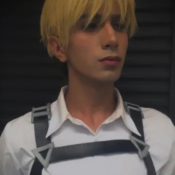 Belo cosplay do Armin, de Attack on Titan, do Paulo - capa 02