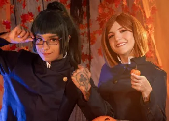 Belos cosplays da Maki Zenin e da Nobara, de Jujutsu Kaisen - Giu Ayato e River capa