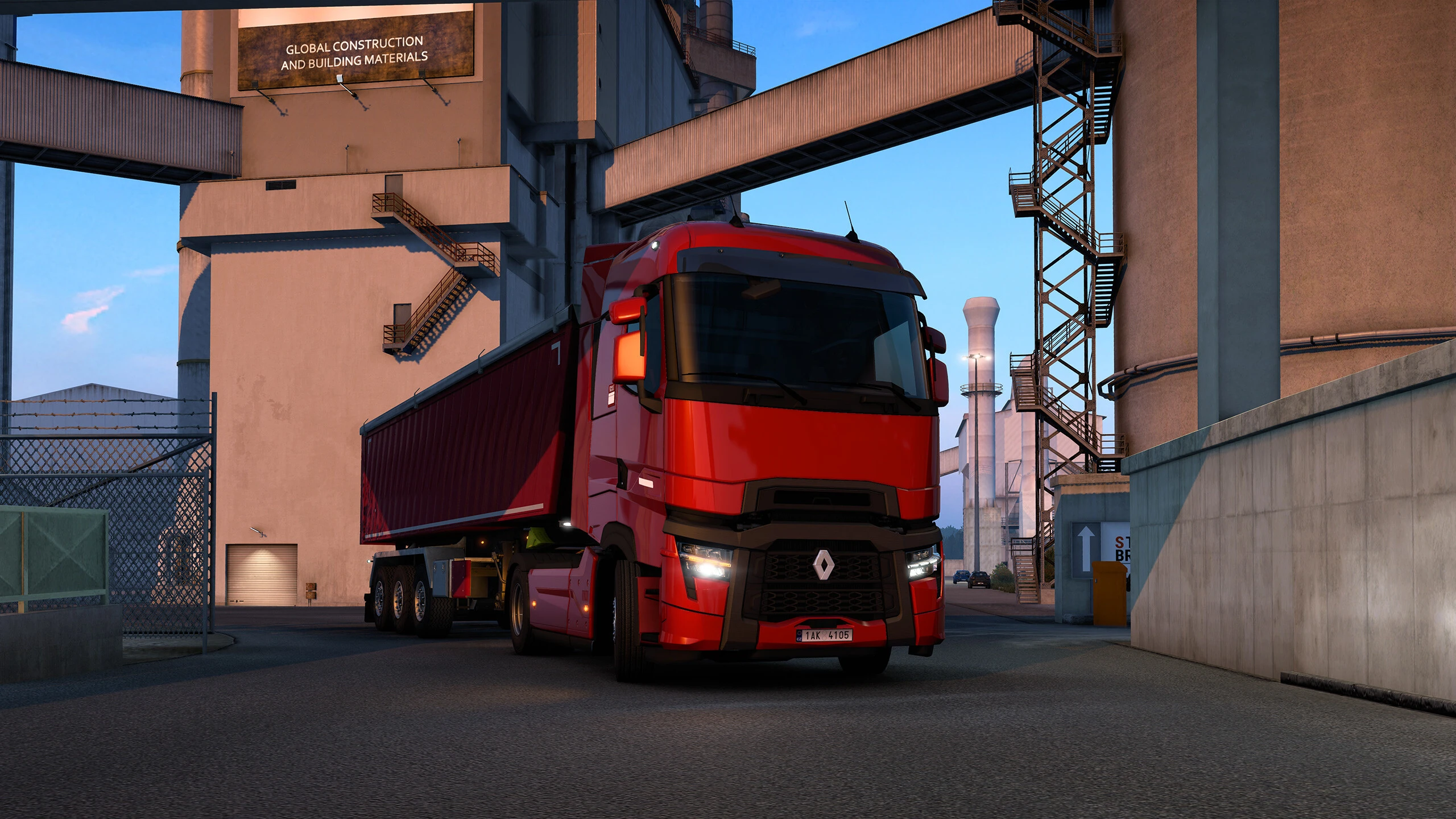 O jogo de direção de caminhões Eastern Europe Truck Simulator está