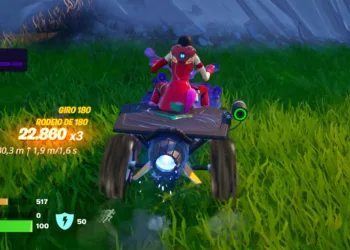 Fortnite - Fazendo a tarefa diária das manobras - 2023 01