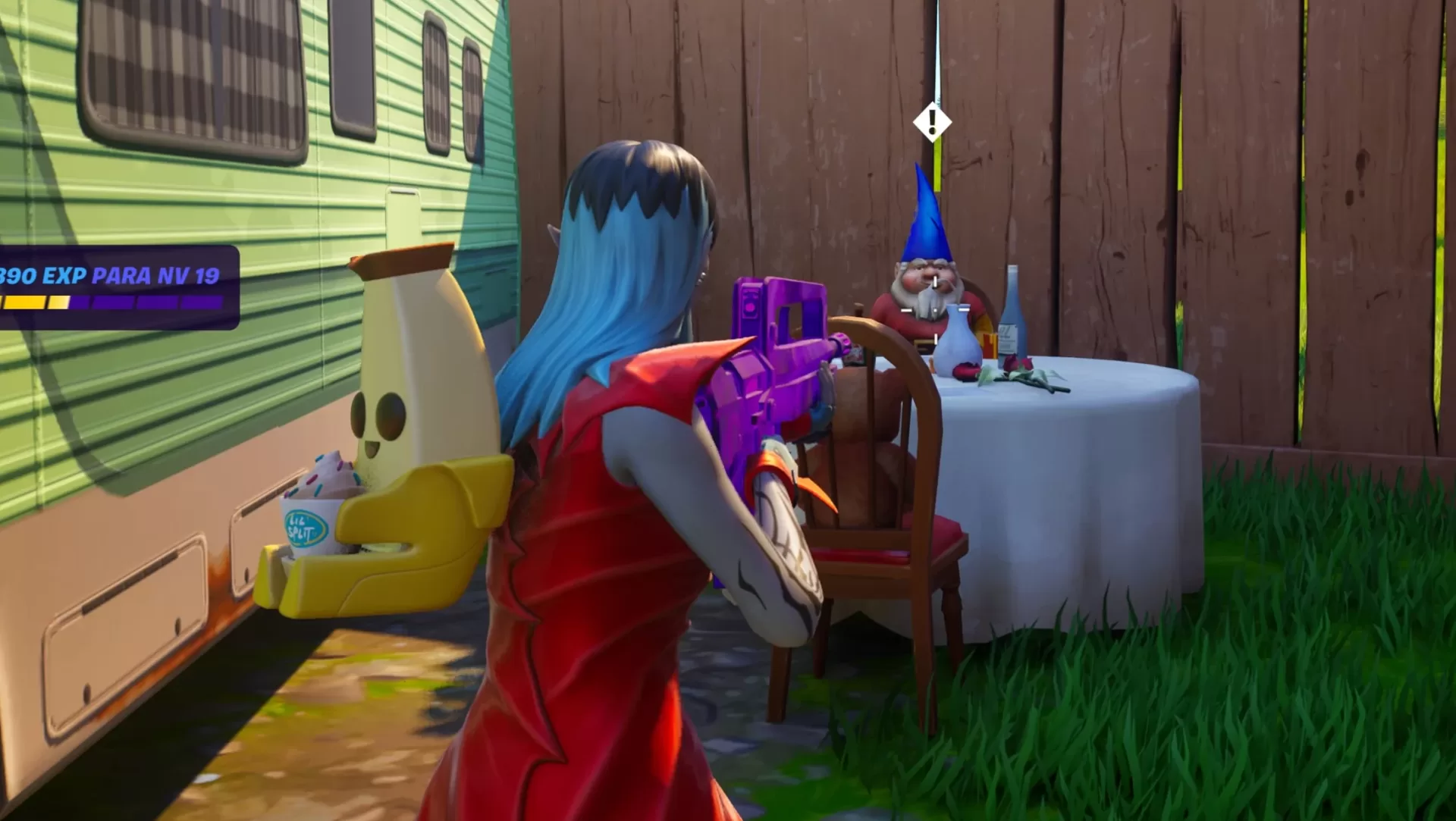 Fortnite - Nas Bobinas Traiçoeiras 04 - Gnomo de XP capa