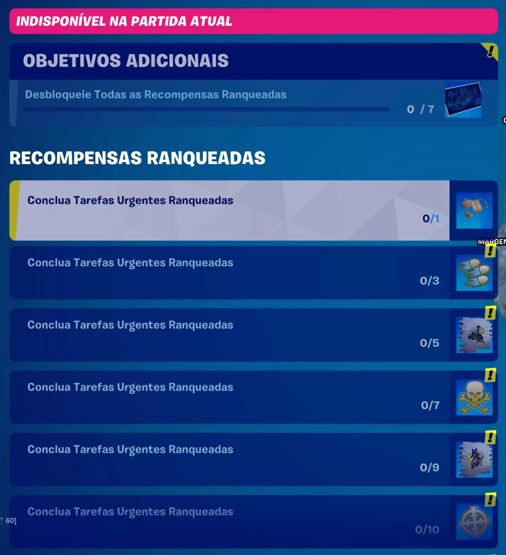 NOVAS RECOMPENSAS RANQUEADAS NO FORTNITE 