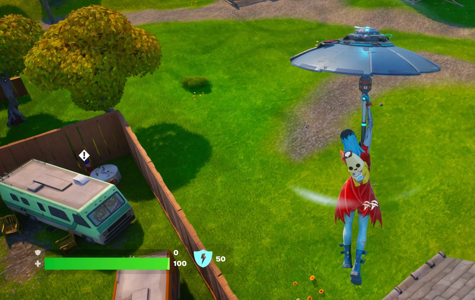 Fortnite - Voando até as Bobinas Traiçoeiras 03