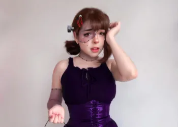 KObeni FRankenstein Cosplay - Chainsaw Man - Akemi Miki capa