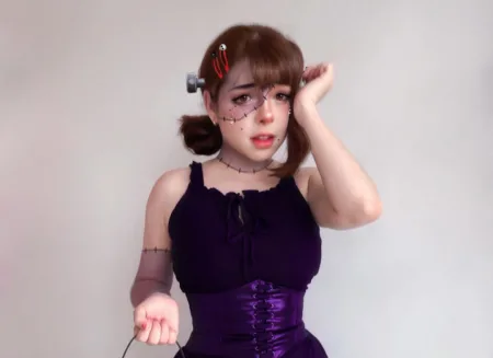 KObeni FRankenstein Cosplay - Chainsaw Man - Akemi Miki capa