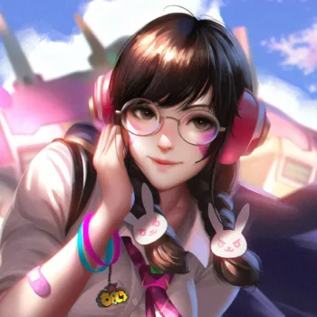 Overwatch 2 - D.VA Escolar - capa 02
