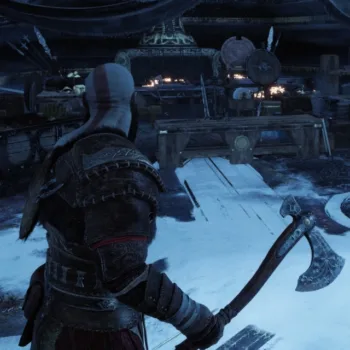 Progressão de God of War Ragnarok no PS5 - Indo para Svartalfheim Progressão de God of War Ragnarok - 26-11 capa