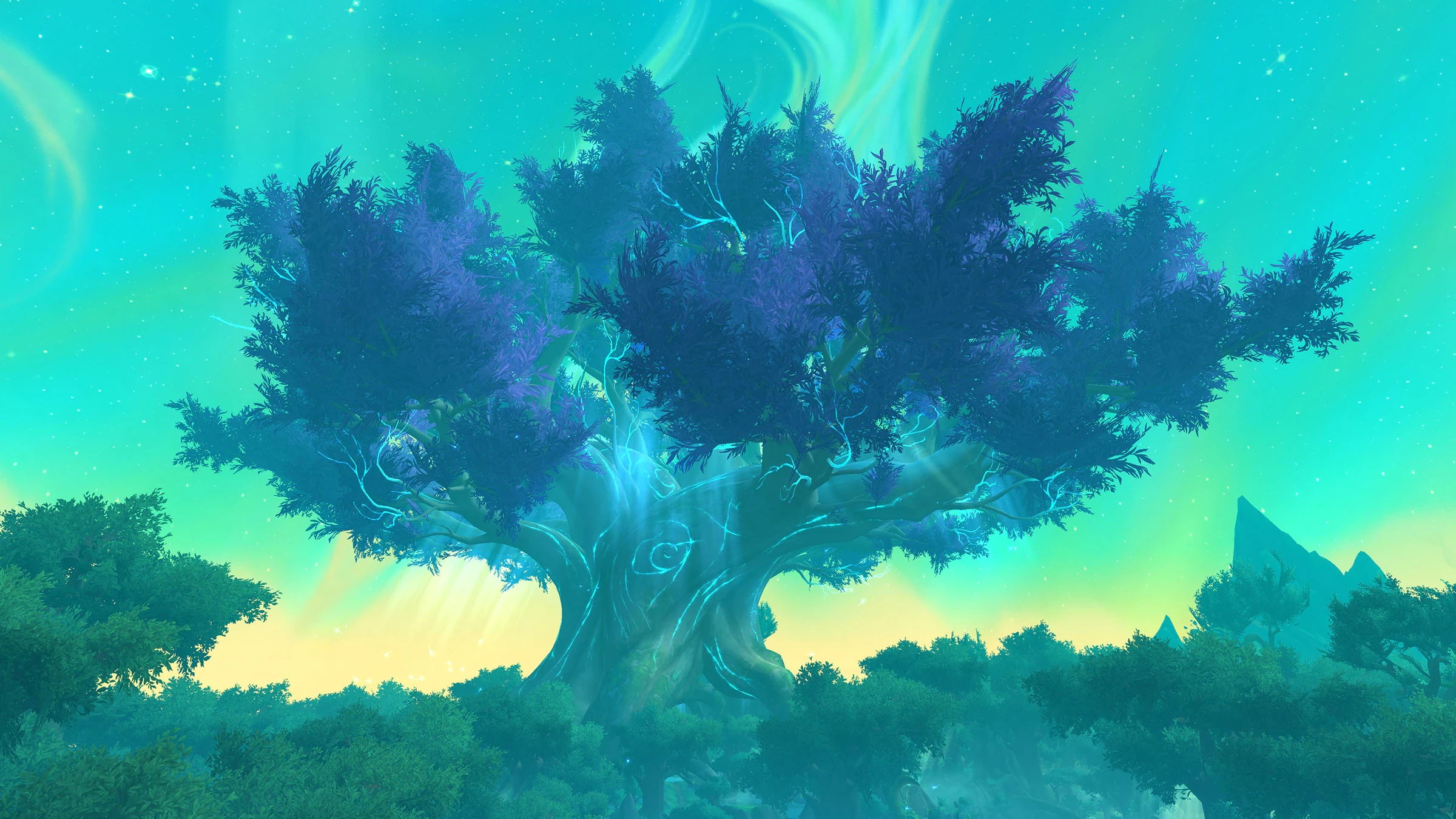 World of Warcraft Dragonflight - Wallpaper Tree 14-11 001