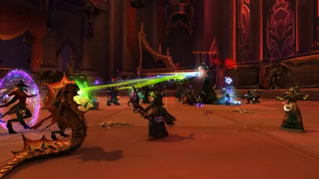 World of Warcraft Shadowlands - Enfrentando chefe de raide