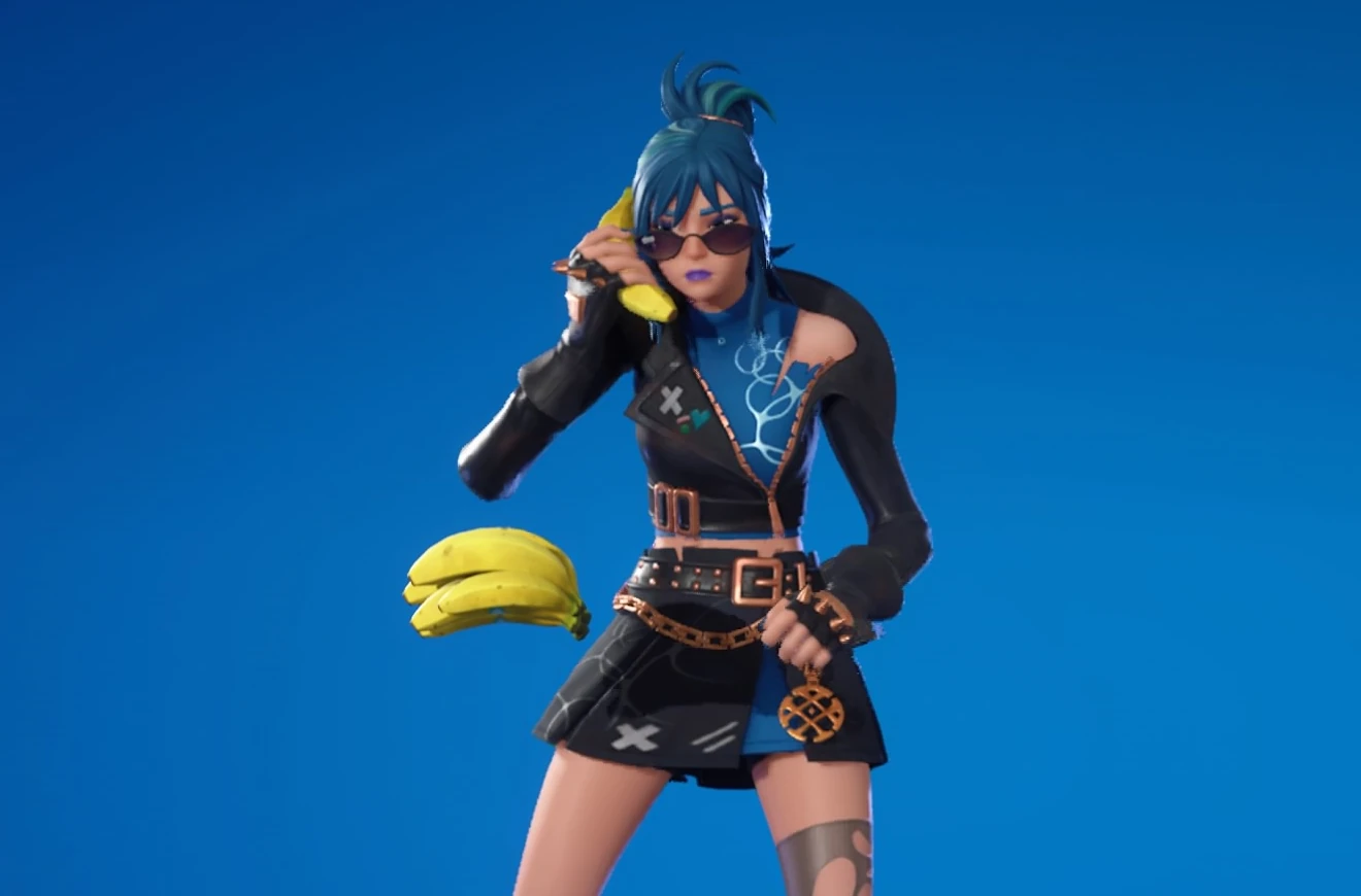 Banana sem fio - Emote de Fortnite - capa