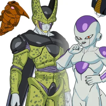 Fortnite - Freeza e Cell, de Dragon Ball - capa