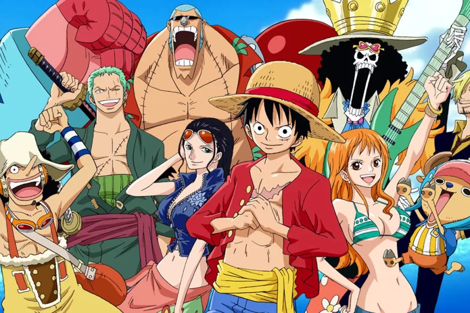 One Piece - Principais Personagens - Arte do Anime