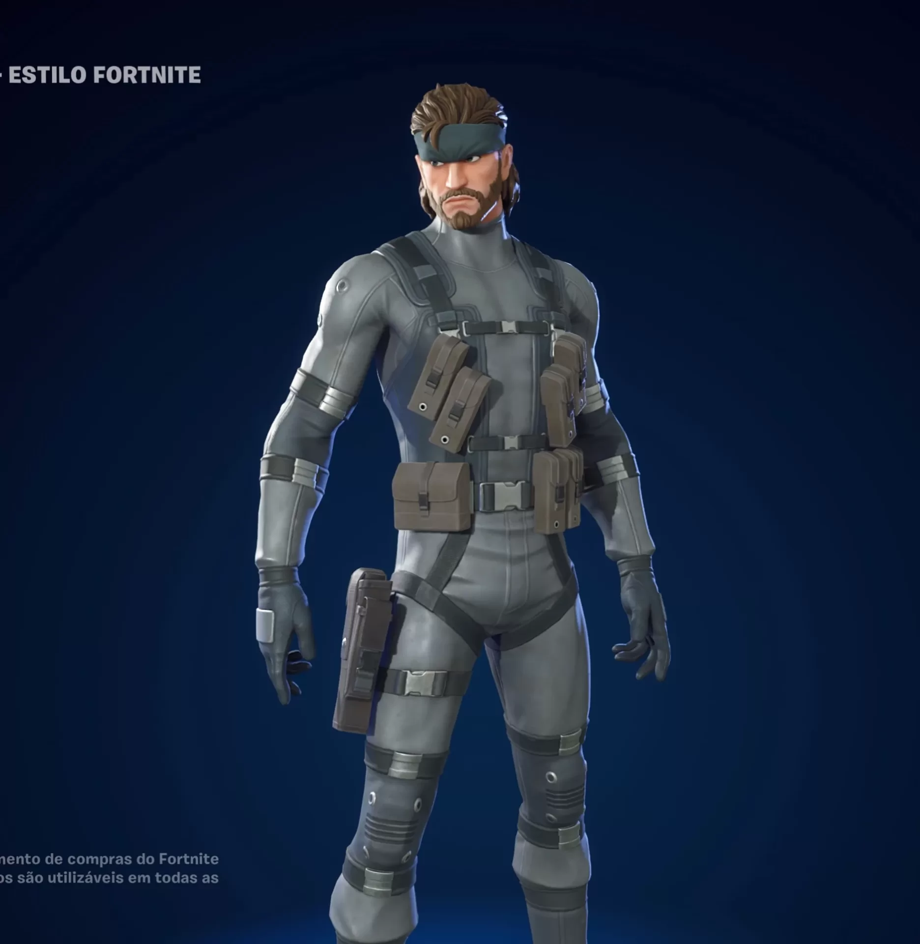 Solid Snake em Fortnite - imagem 001