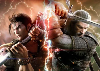 SoulCalibur VI - Geralt e Mitsurugi