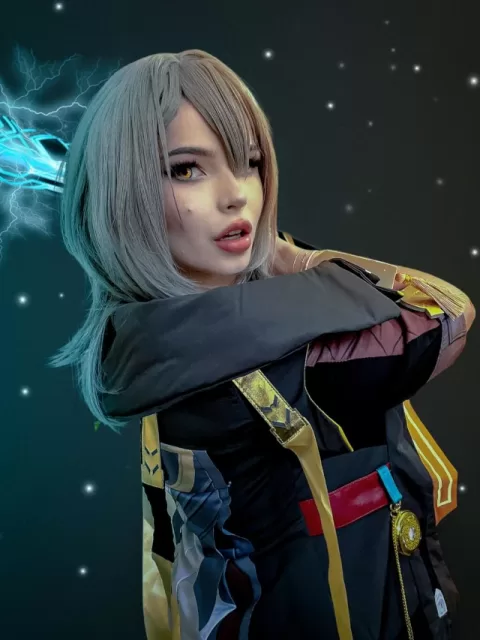 Veja o belo cosplay da Stelle, de Honkai Star Rail, da Victoria