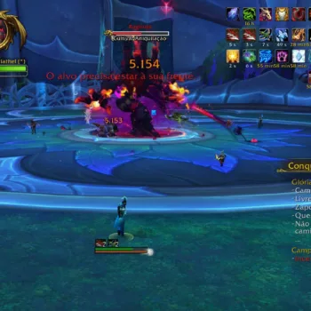 World of Warcraft - Conquista de Campos Hostis - capa