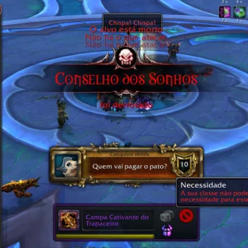 World of Warcraft Dragonflight - Conquista do Sargento Quacz - Conselho dos Sonhos capa