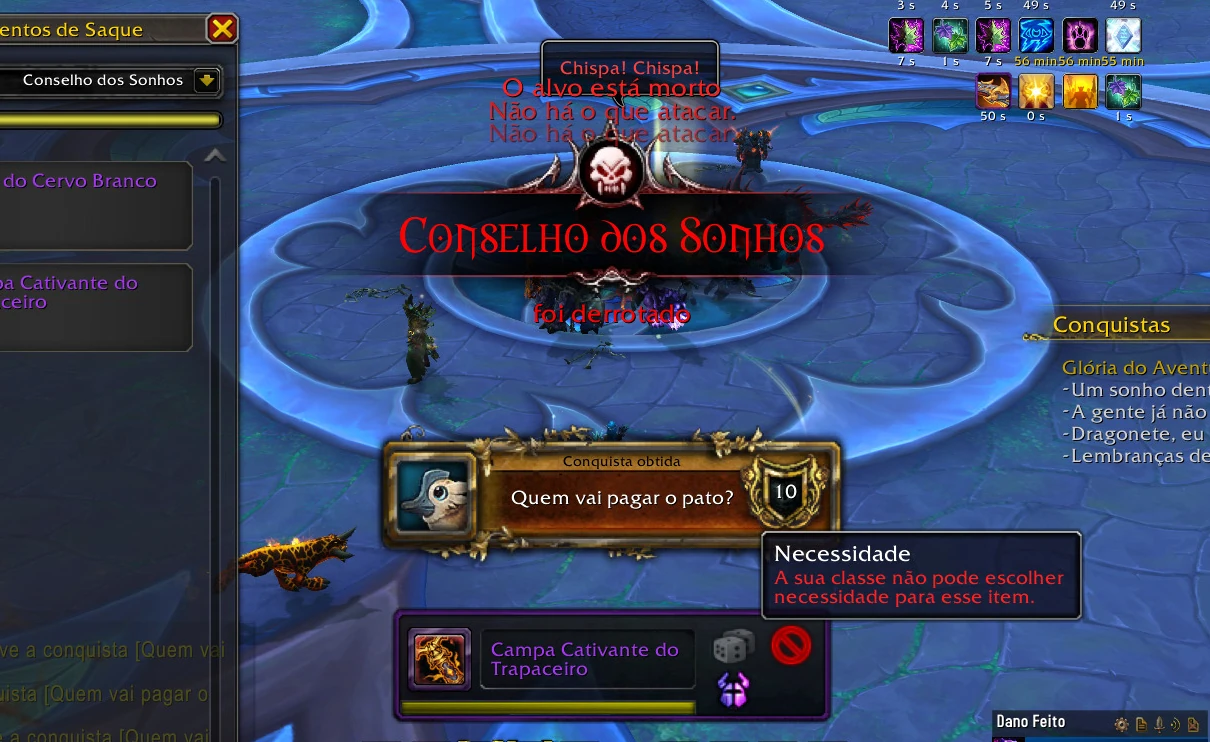 World of Warcraft Dragonflight - Conquista do Sargento Quacz - Conselho dos Sonhos capa