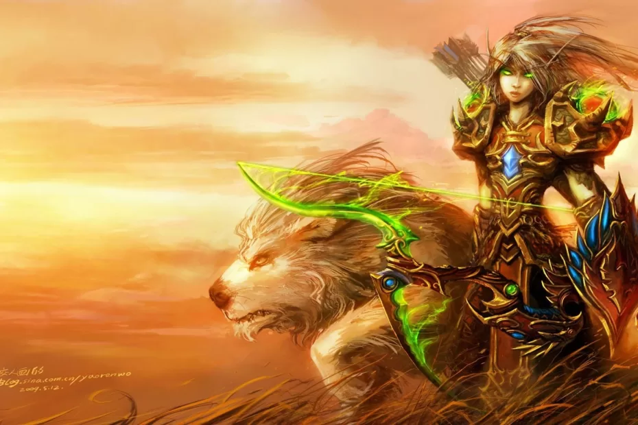 World of Warcraft - Hunter Wallpaper Full HD - 18-12