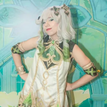Belo cosplay da Nahida, de Genshin Impact, da Raven Belo cosplay da Nahida, de Genshin Impact, da Raven - capa 01