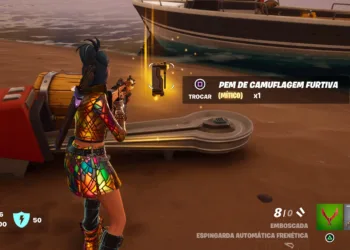 Fortite - PEM de Camuflagem Furtiva - Progressão 01