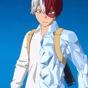 Fortnite: Shoto Todoroki, personagem de My Hero Academia Fortnite - Shoto Todoroki capa