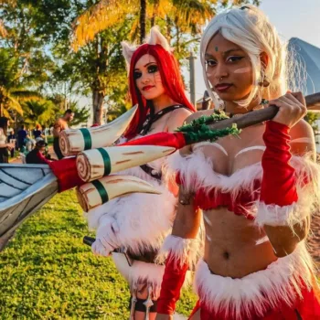 Katarina Kit Kat e Nidalee Nevada nestes belos cosplays de League of Legends - capa 01