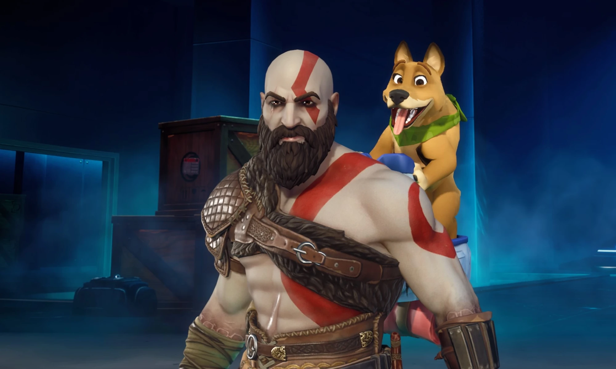 Kratos em Fortnite - capa 01