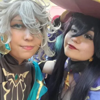 Cosplays: Mona e Alhaitham (Genshin Impact), Seele (Honkai) e mais cosplayers no Anime Wings Mona e Alhaitham Cosplays - Genshin Impact - capa 01