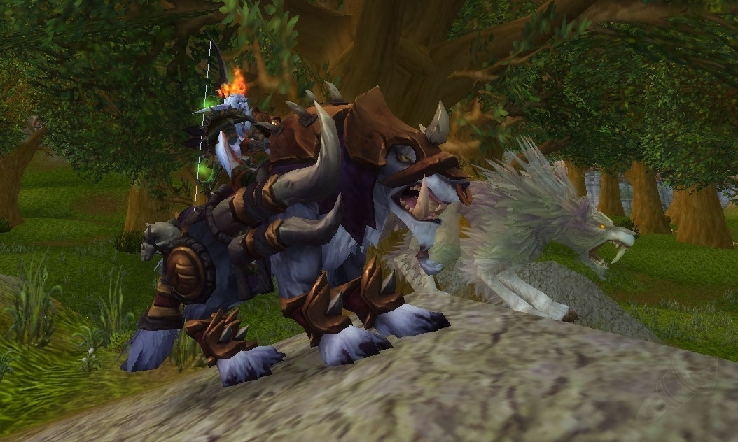Montaria de World of Warcraft - Rédeas do lobo guerreiro korkron - 01