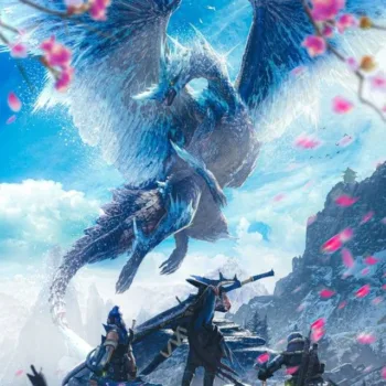 Monter Hunter World Iceborn Art capa