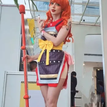 One Piece - O belo cosplay da Nami, do arco Wano, da Alice Dias - Foto capa 03
