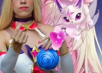 Ahri Guardiã Estelar neste belo cosplay de League of Legends, da Ladyzoro - capa 02