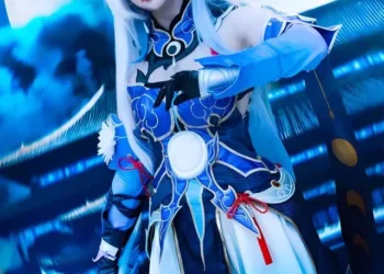 Belo cosplay da Jingliu, de Honkai Star Rail, da Vivian Lee Belo cosplay da Jingliu, de Honkai Star Rail, da Vivian Lee - capa 02