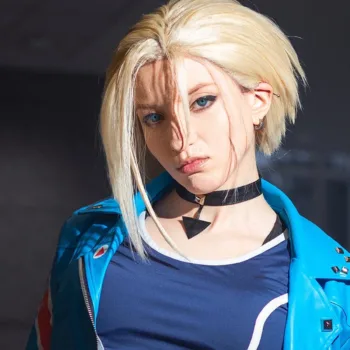 Cosplay incrível da Cammy, de Street Fighter 6, da Akemy Sama capa