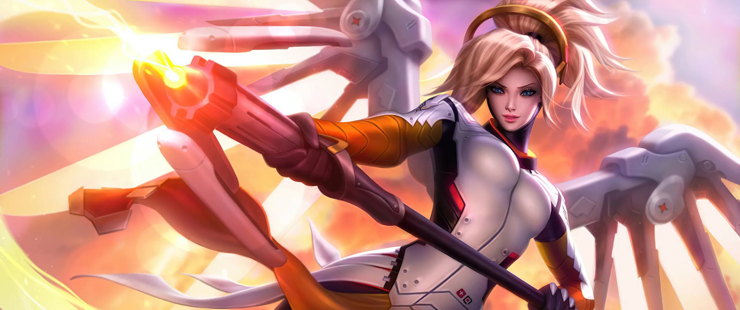 Mercy ganhará nova ultimate e diversas alterações no Overwatch Mercy Wallpaper Full HD 4K - Overwatch 2