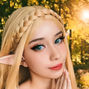 O belíssimo cosplay da Princesa Zelda, da Gabi - capa 01